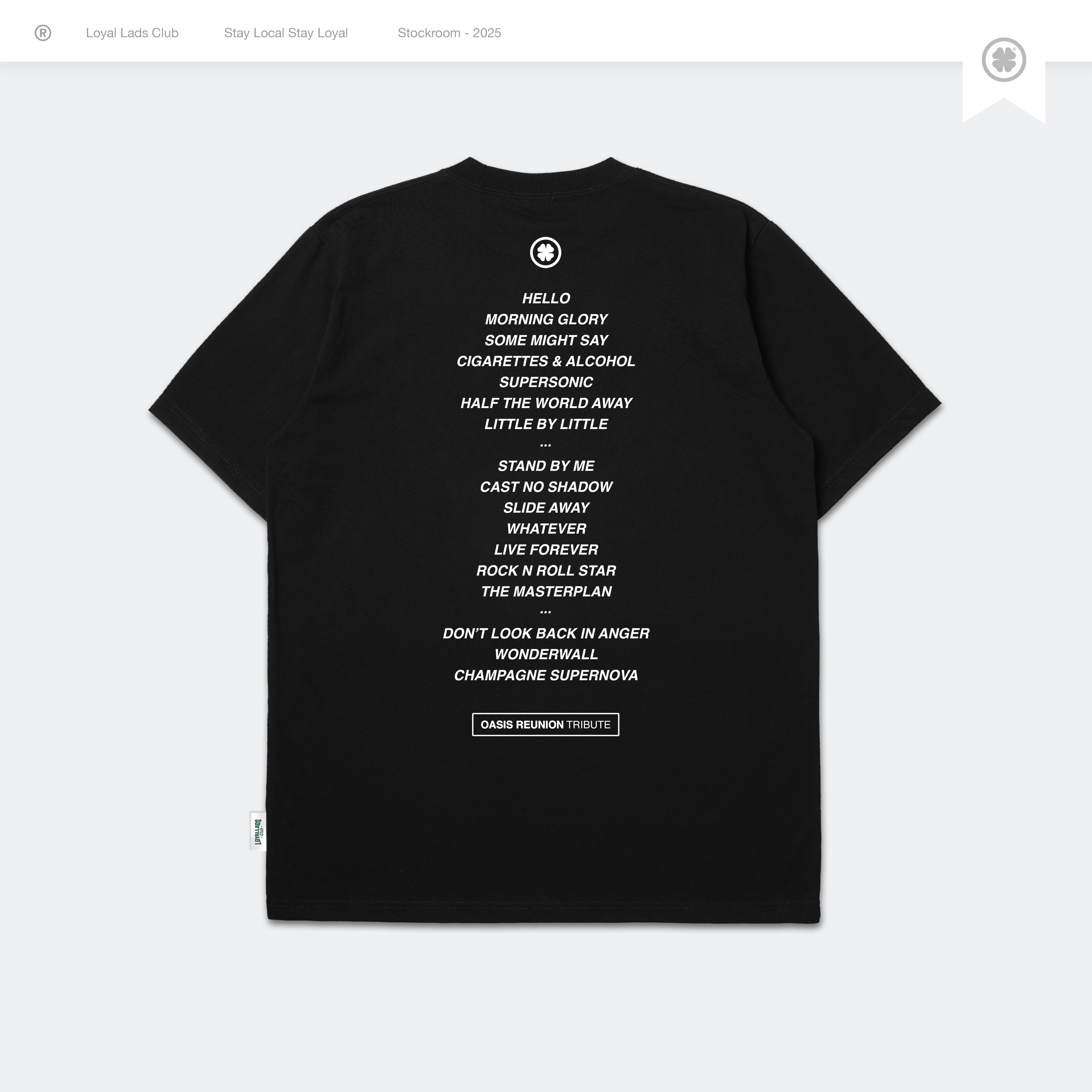 Tshirt - Tour Black - Thumbnail 2